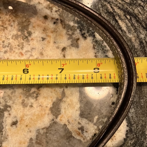 Coach Dark chocolate patent leather shoulder bag. Z25842 - Picture 13 of 13